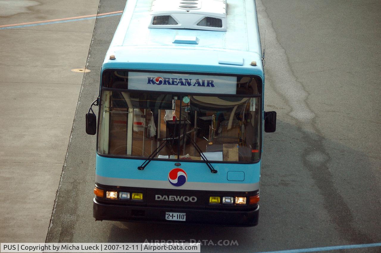Gimhae International Airport, Pusan Korea, Republic of (PUS) - Passenger transport for outer parking positions