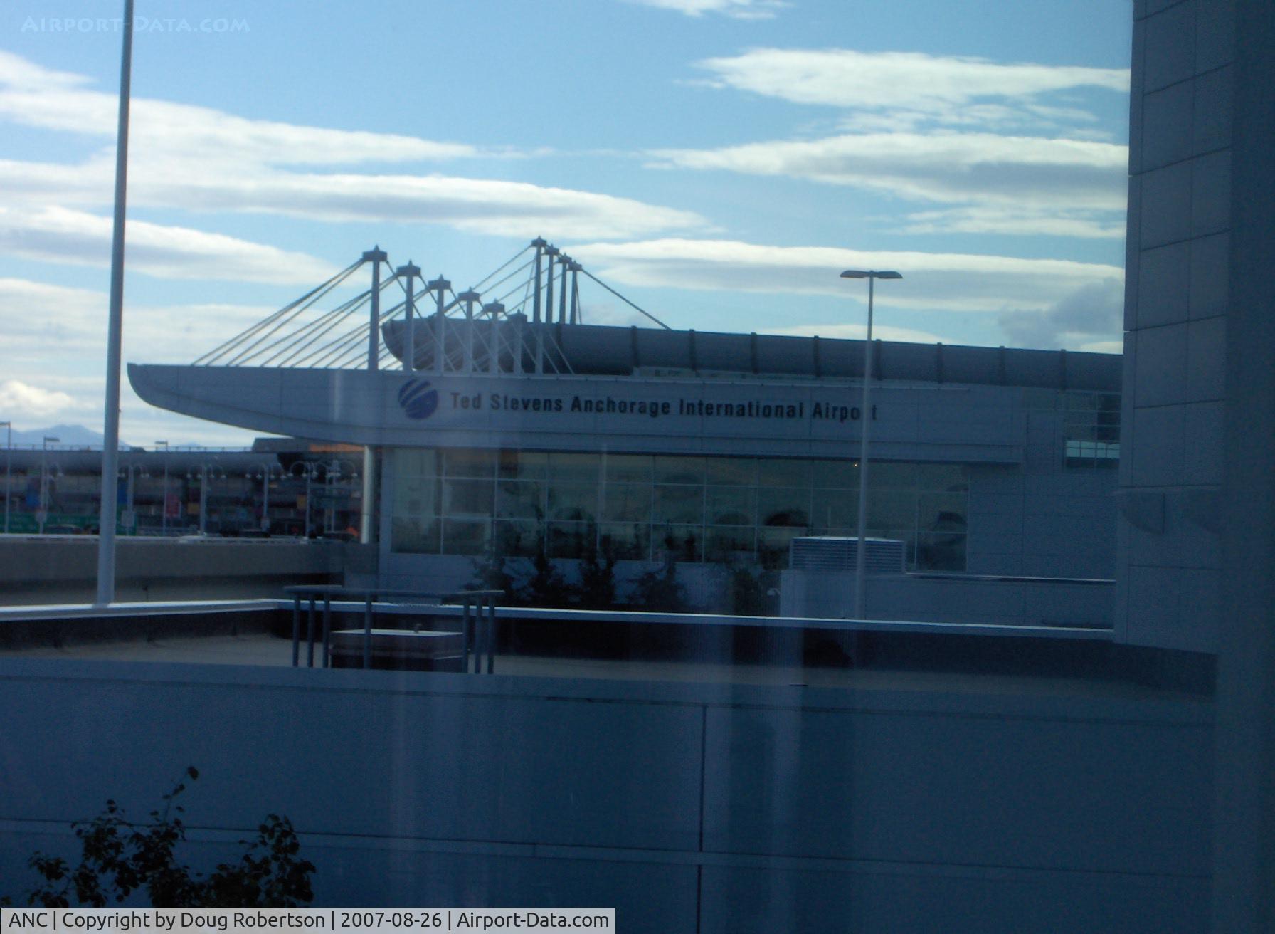 Ted Stevens Anchorage International Airport (ANC) - South Terminal, entrance, from Concourse C