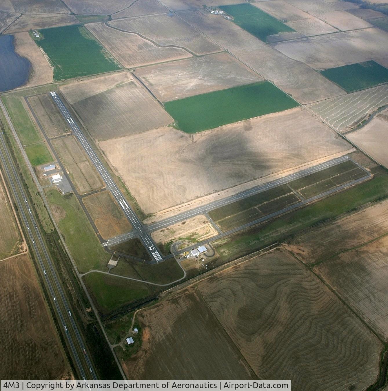 Carlisle Municipal Airport (4M3) - Aerial Photo