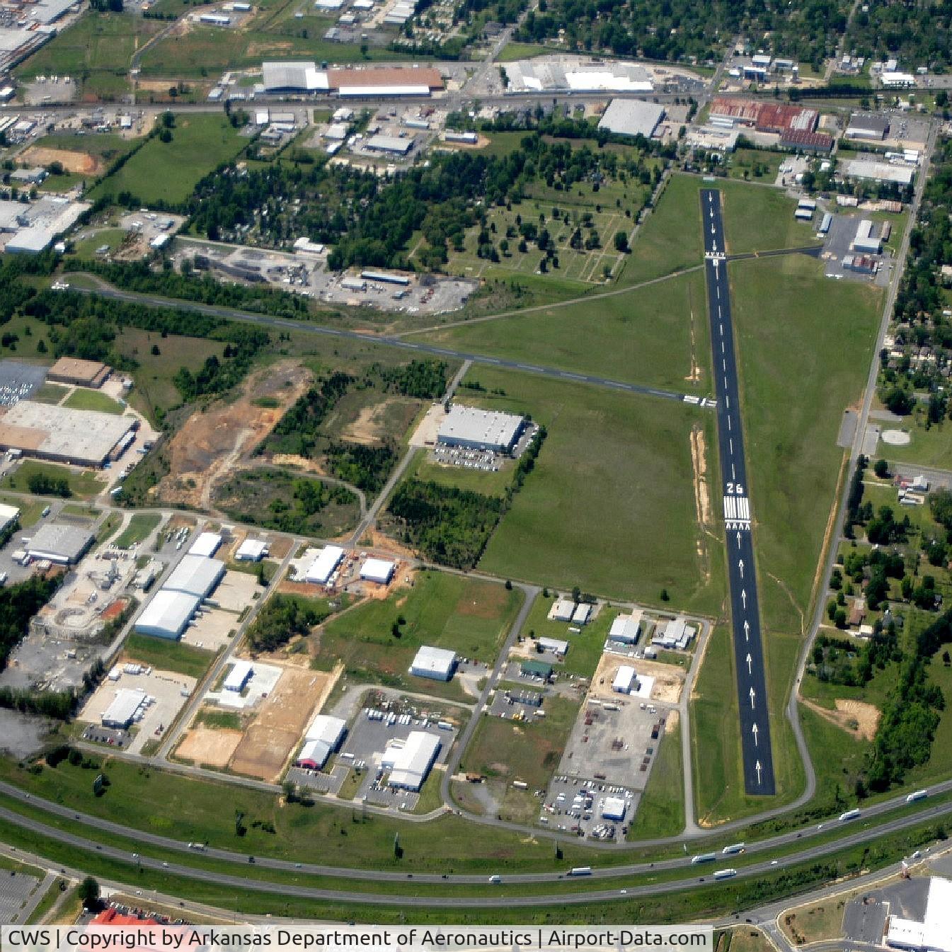 Dennis F Cantrell Field Airport (CWS) - Aerial Photo