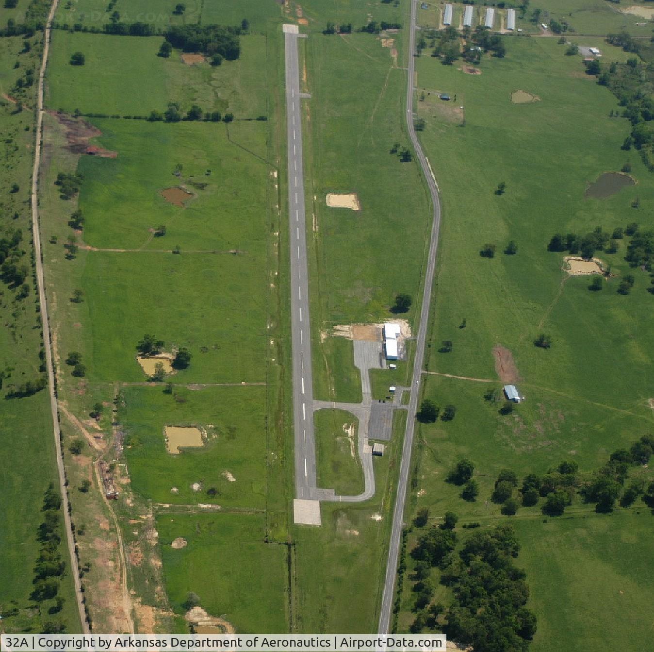Danville Municipal Airport (32A) - Aerial Photo