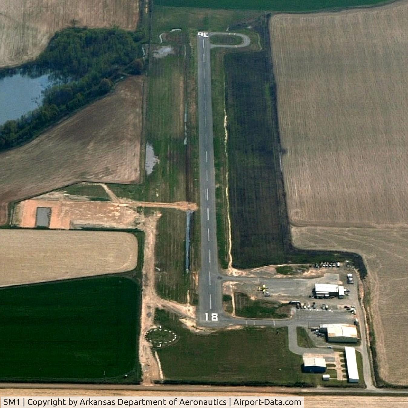 De Witt Municipal Airport (5M1) - Aerial Photo