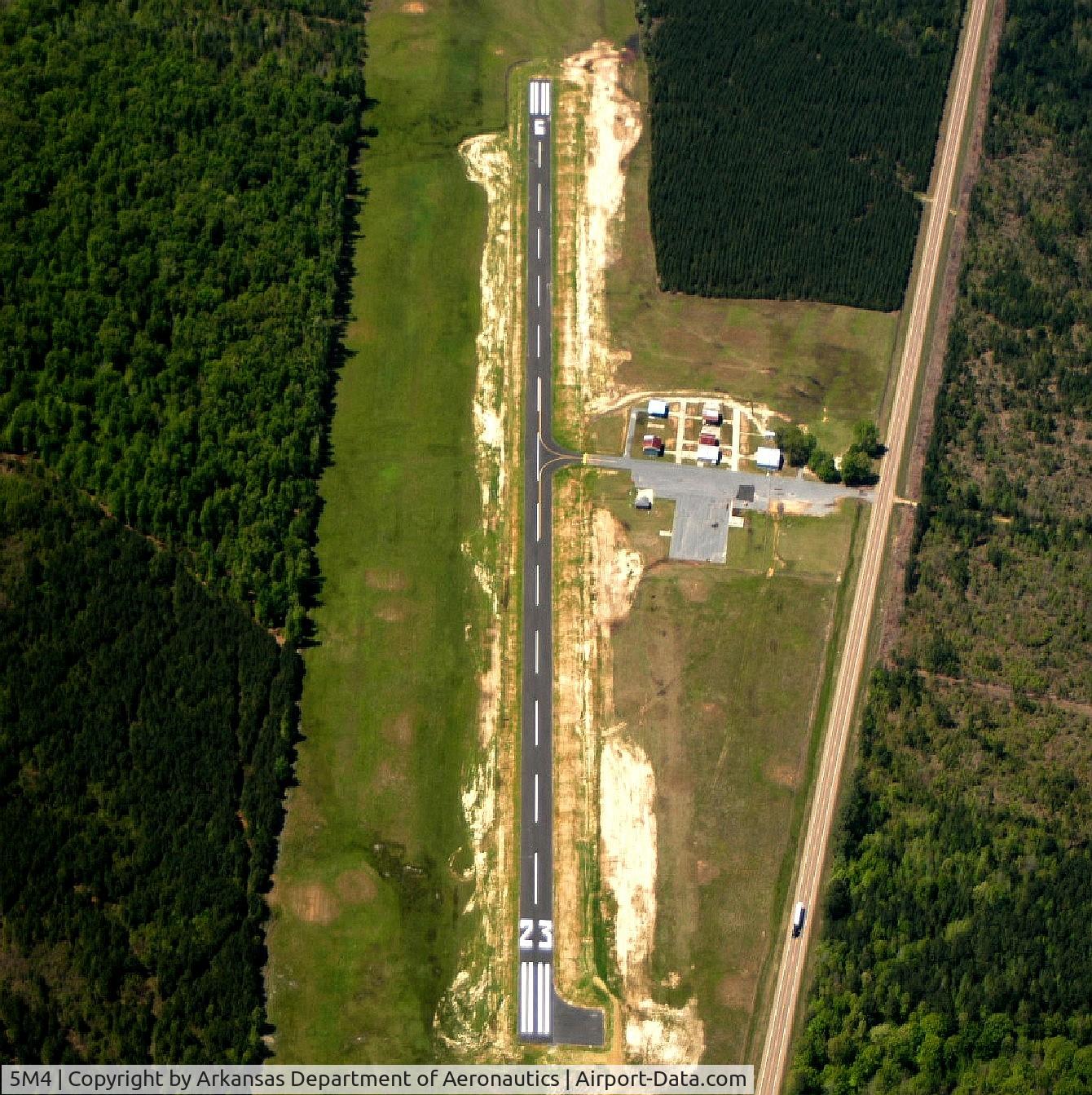 Fordyce Municipal Airport (5M4) - Aerial Photo
