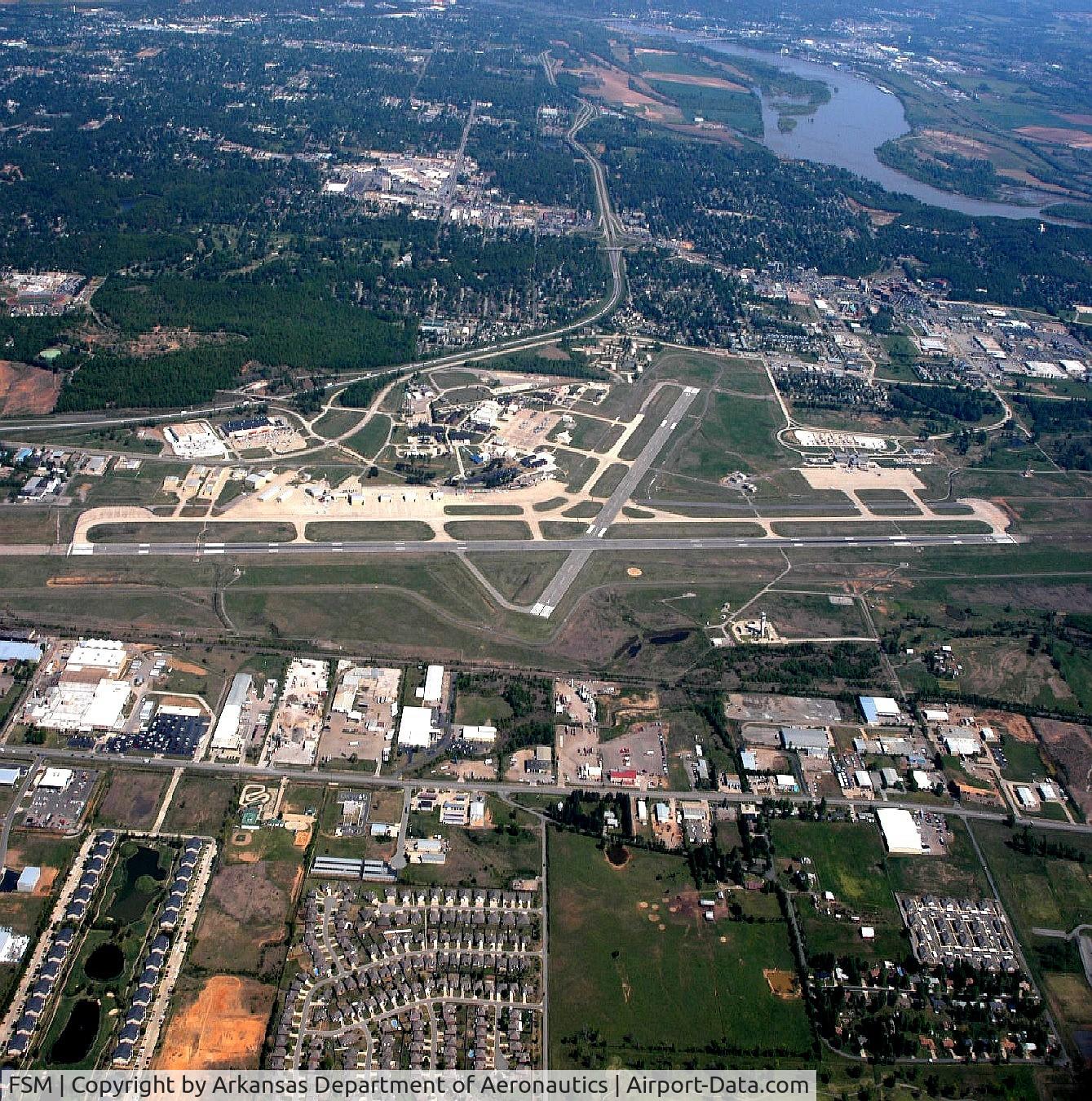 Fort Smith Regional Airport (FSM) - Aerial Photo