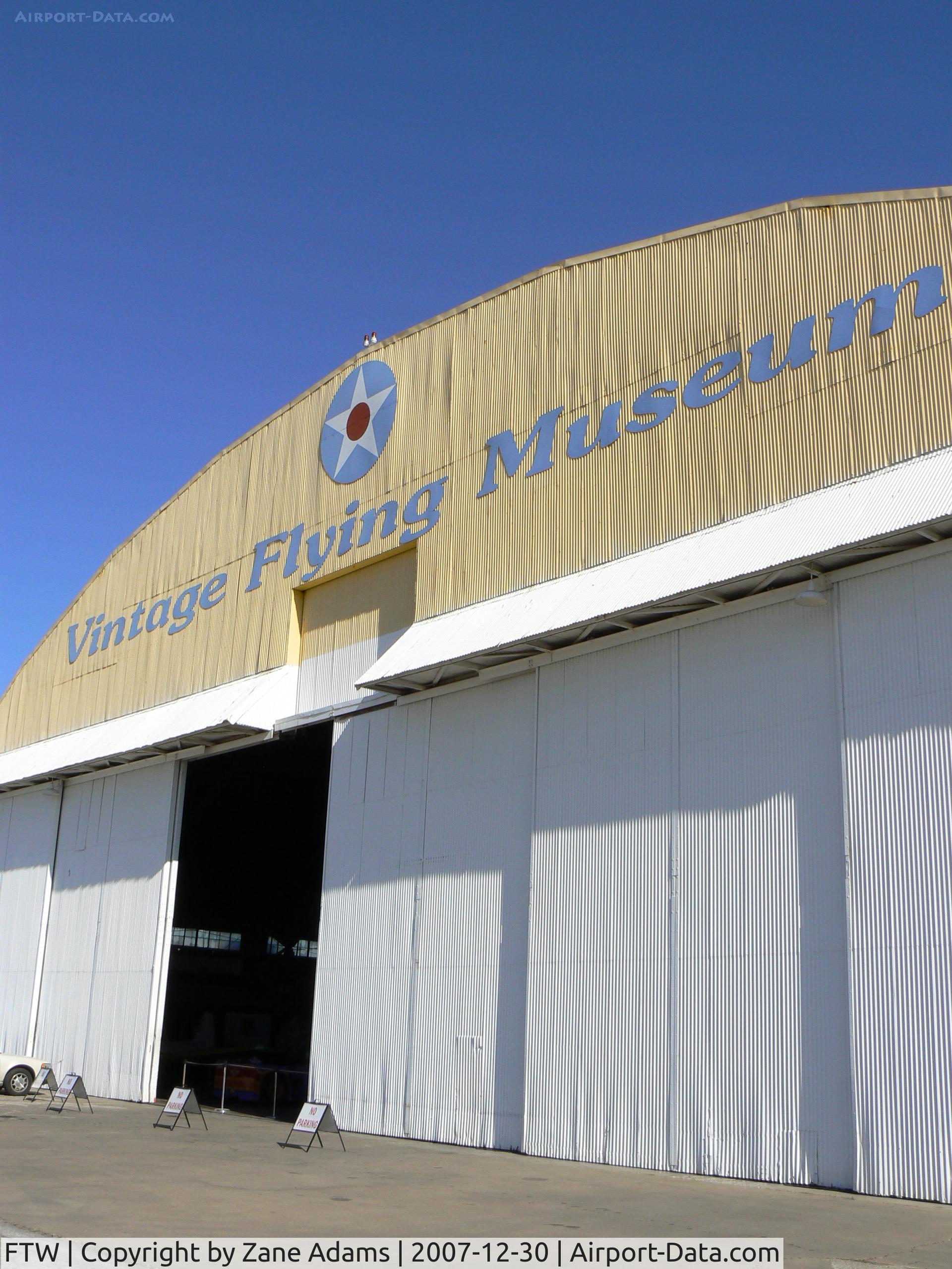 Fort Worth Meacham International Airport (FTW) - Vintage Flying Museum Hanger