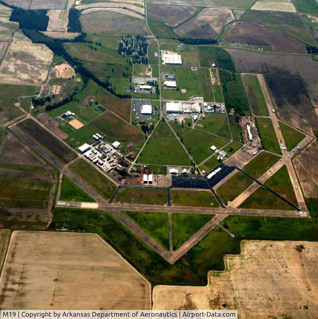 Newport Municipal Airport (M19) - Aerial Photo