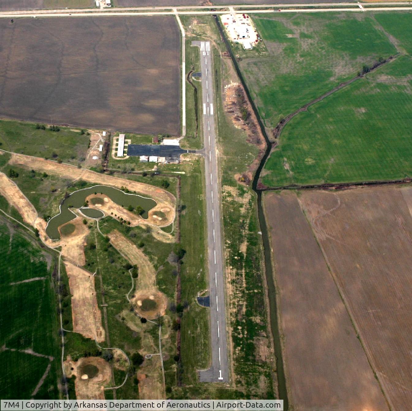 Osceola Municipal Airport (7M4) - Aerial Photo