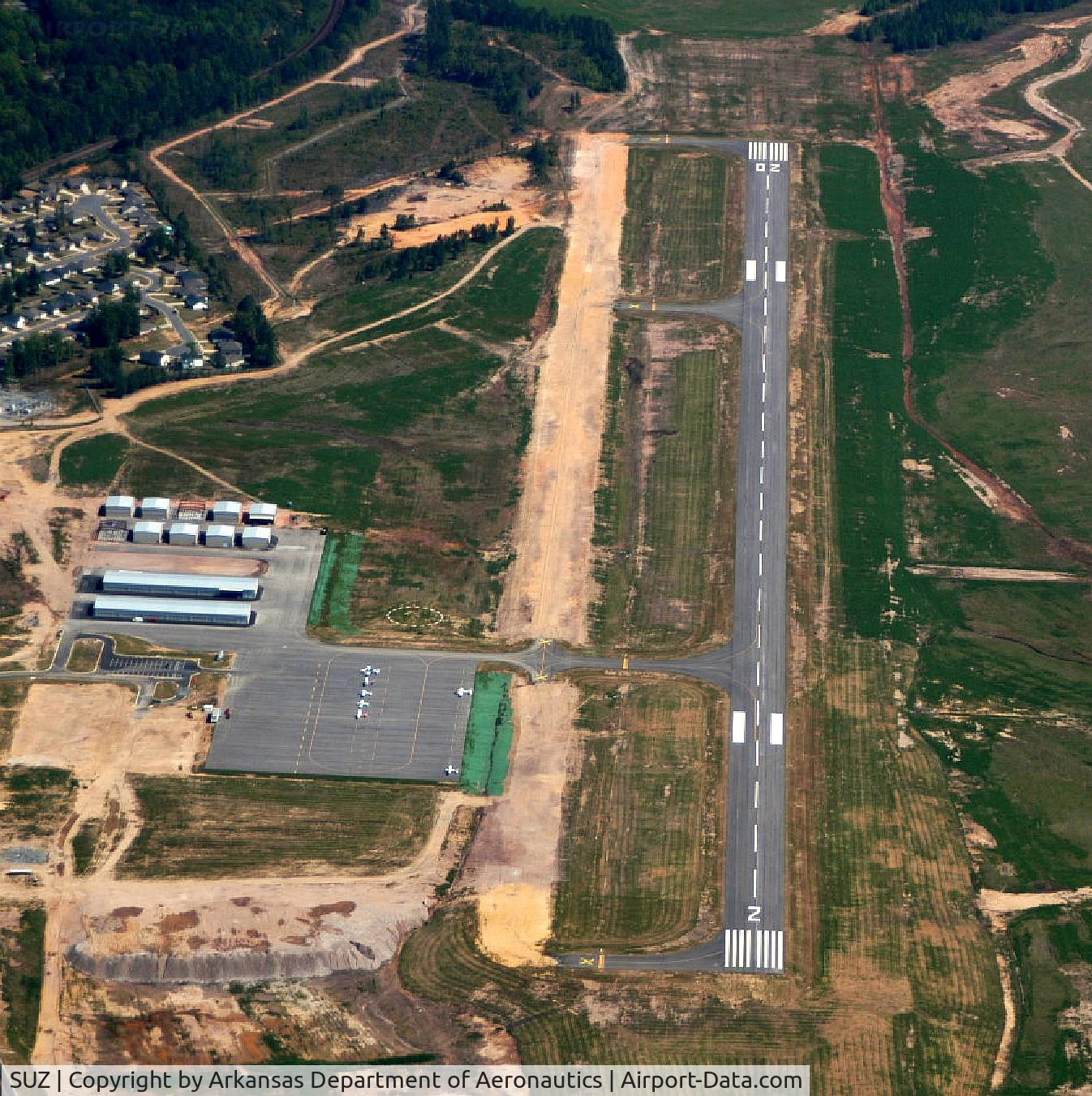 Saline County Regional Airport (SUZ) - Aerial Photo