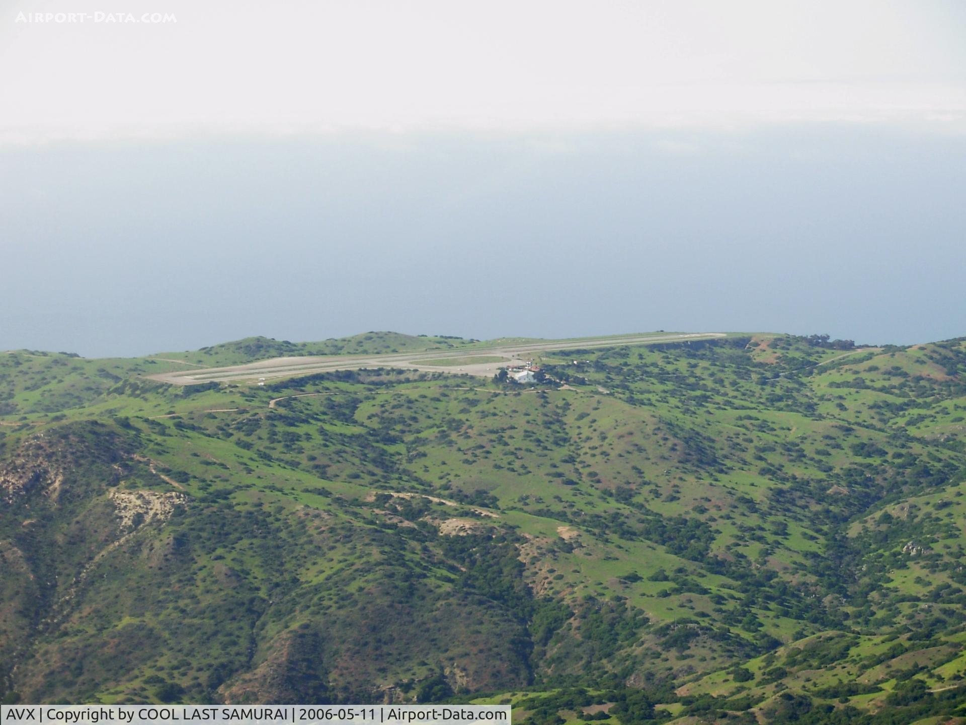 Catalina Airport (AVX) - Airport was closed, so we could not land.
