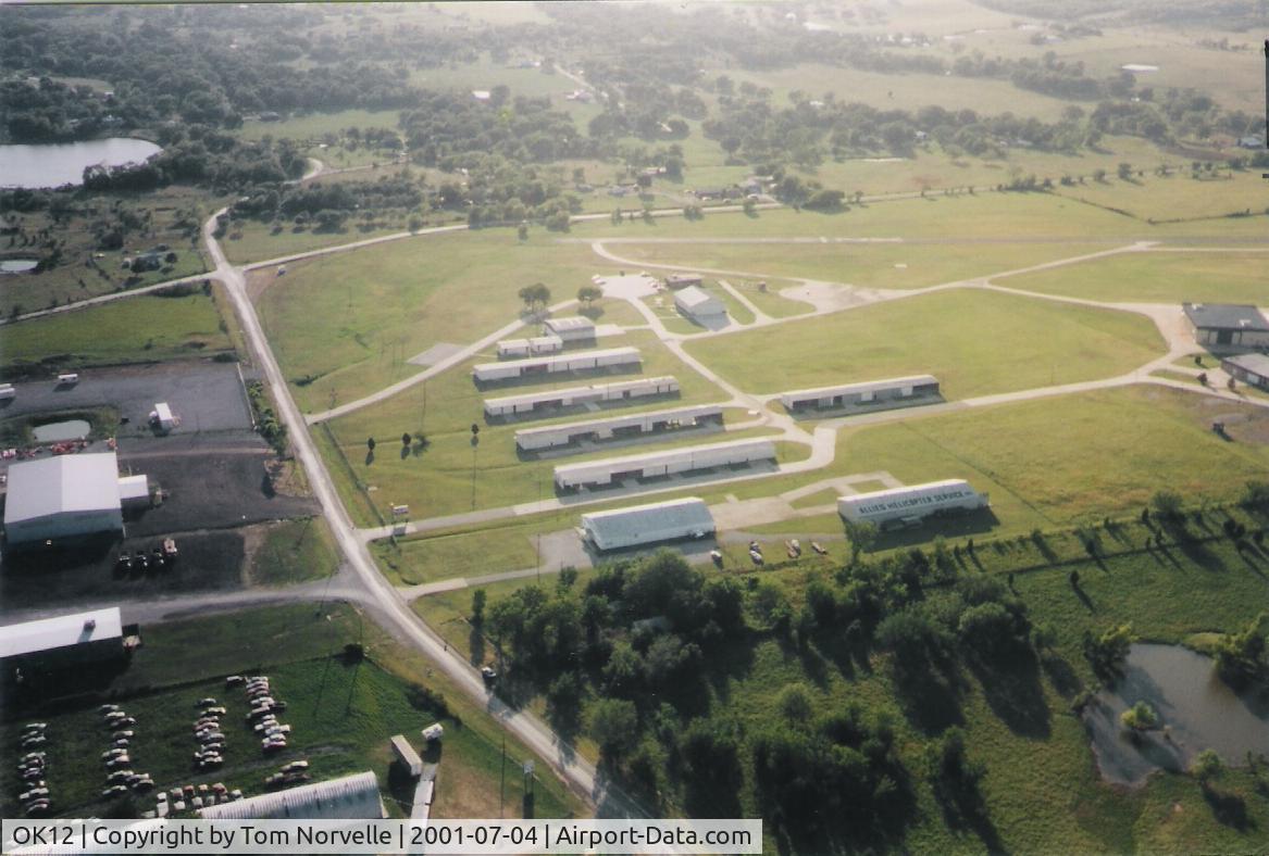 Jones Farm Field Airport (OK12) - Allied Helicopters, Tulsa, OK.