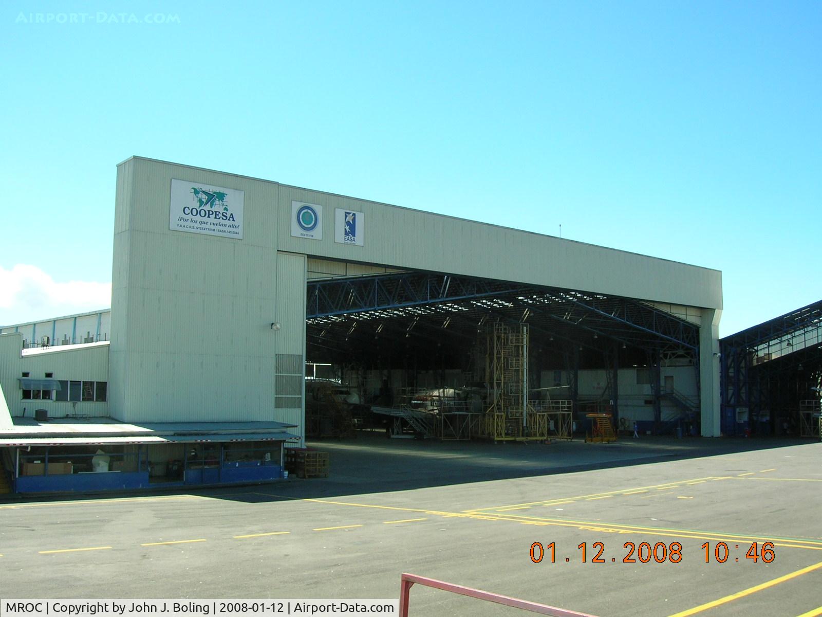 Juan Santamaría International Airport, San José Costa Rica (MROC) - Coopesa MRO facility at San Jose, Costa Rica.