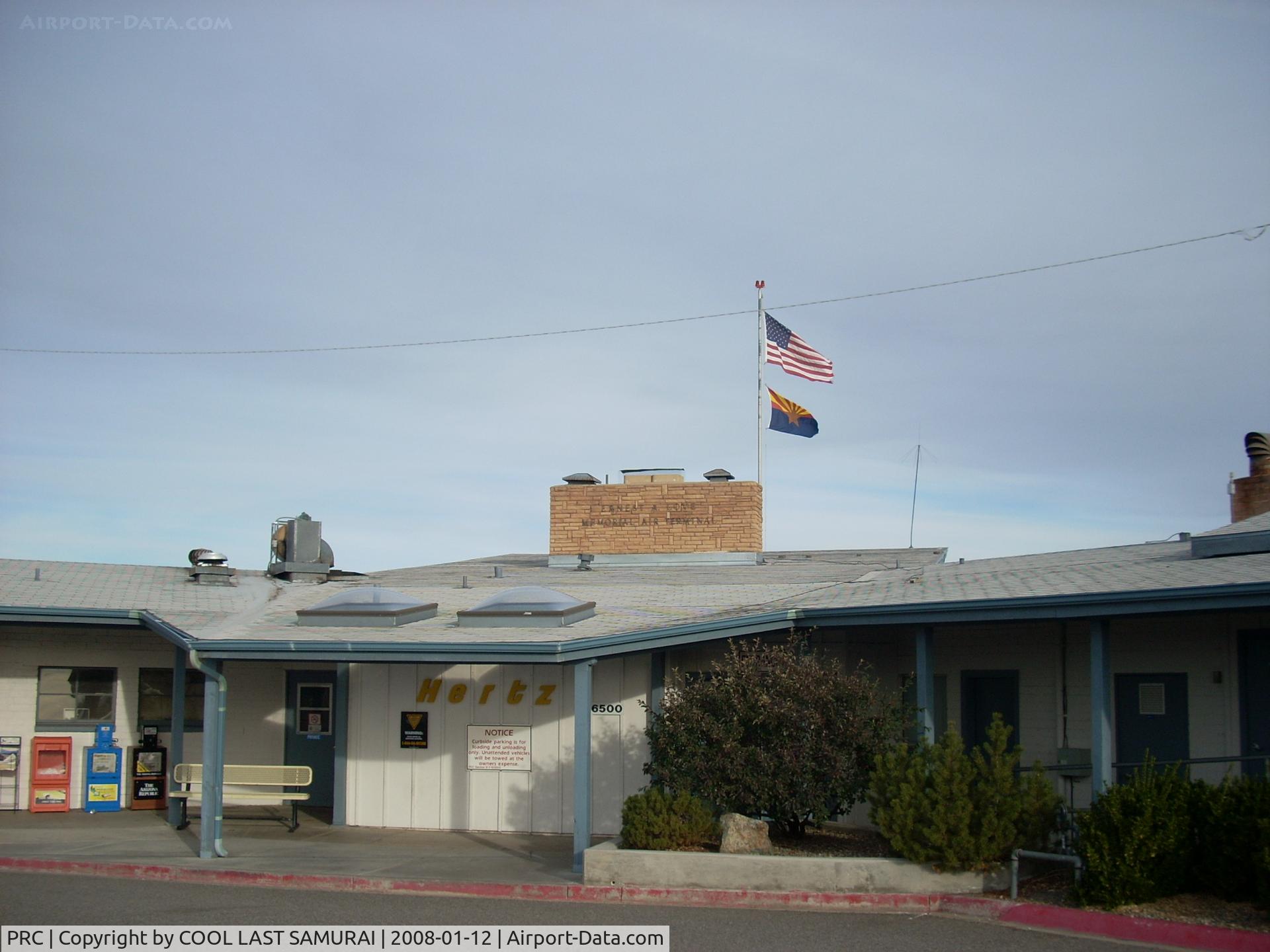 Ernest A. Love Field Airport (PRC) - Prescott Airport Terminal.