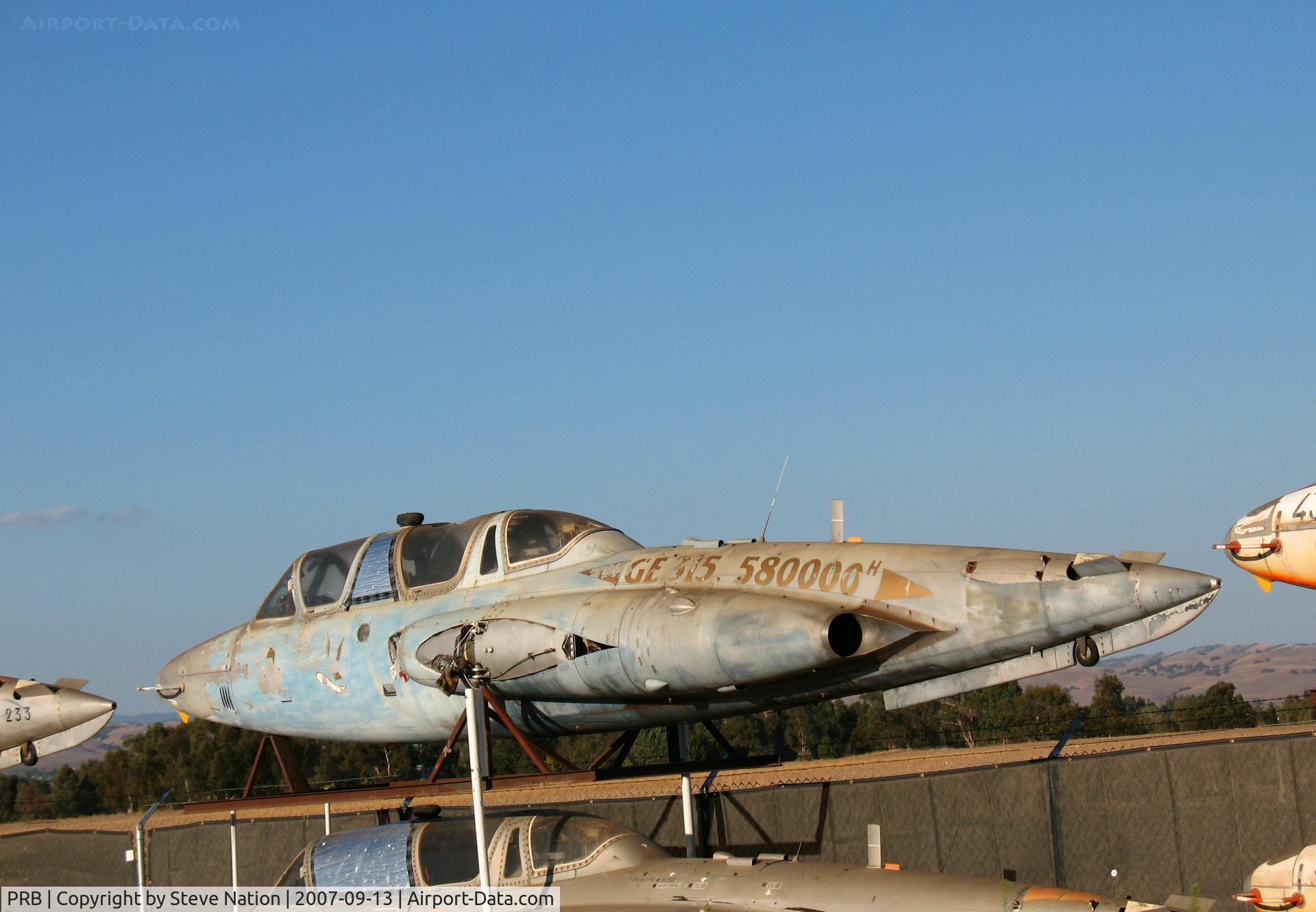 Paso Robles Municipal Airport (PRB) - ex French AF Fouga CM.170 Magister marked 