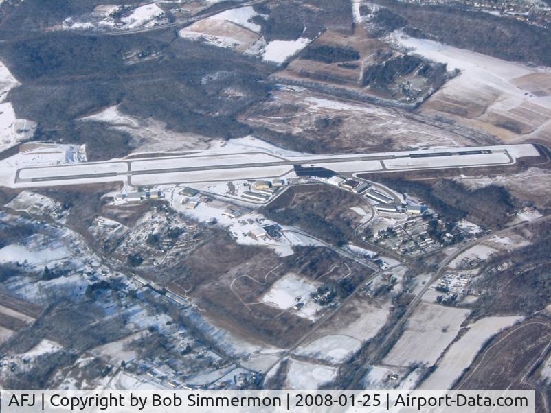 Washington County Airport (AFJ) - Washington, PA from 6500'