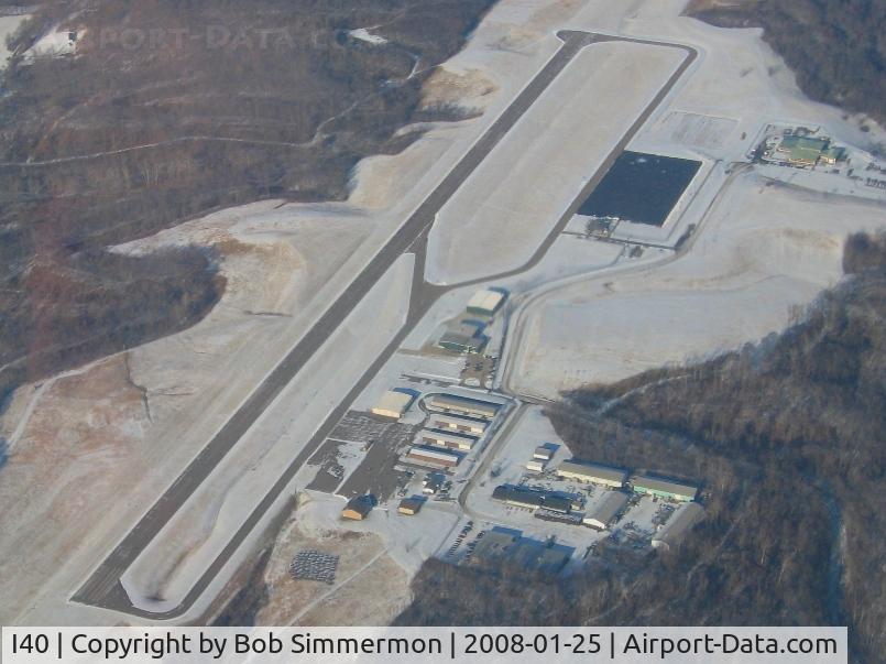 Richard Downing Airport (I40) - Nicely cleaned surfaces at Coshocton, OH