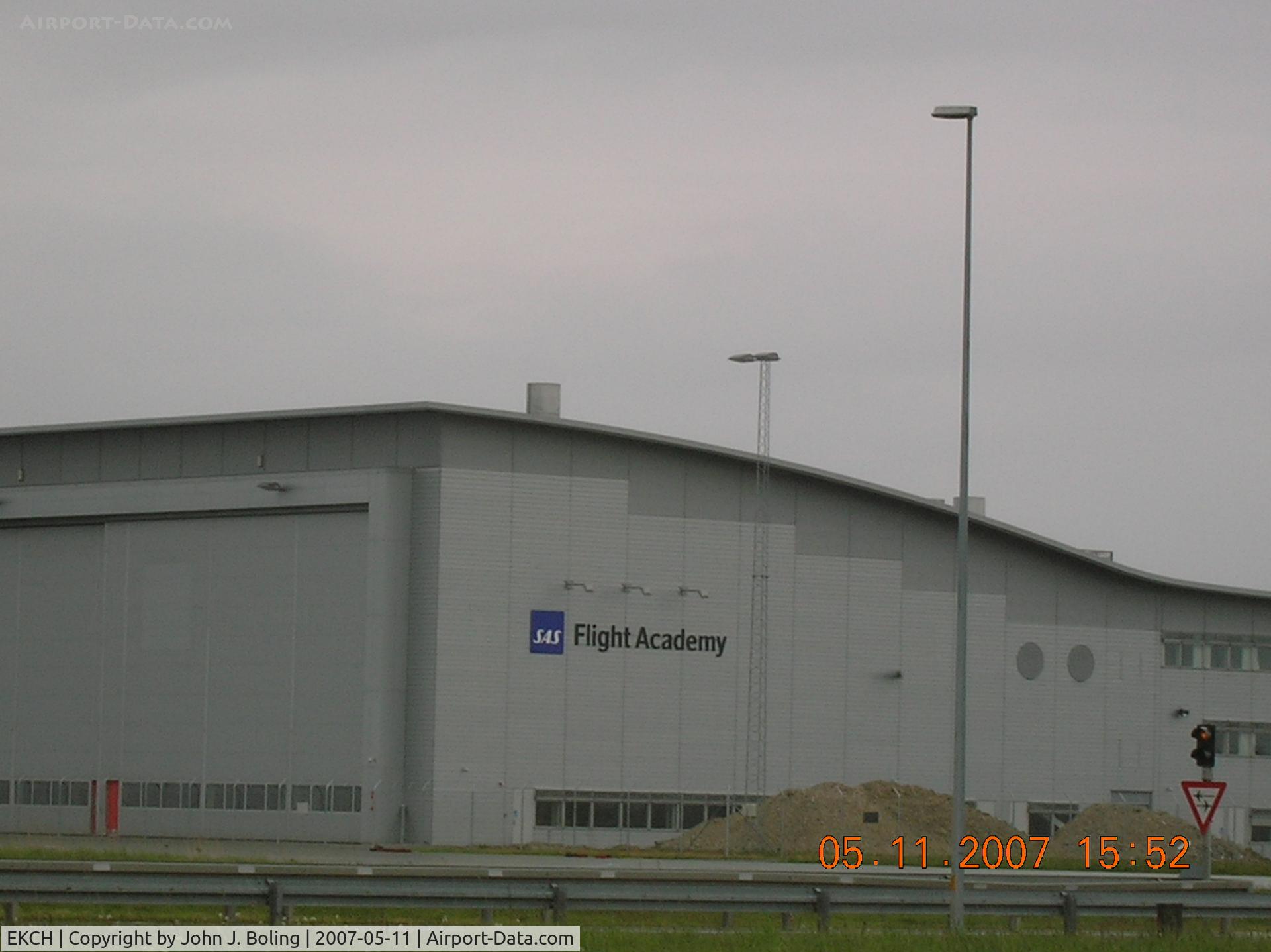 Copenhagen Airport, Kastrup near Copenhagen Denmark (EKCH) - SAS Flight Academy at Copenhagen.
