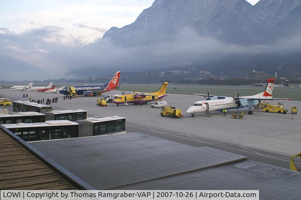 Innsbruck Airport, Innsbruck Austria (LOWI) - airport overview INN