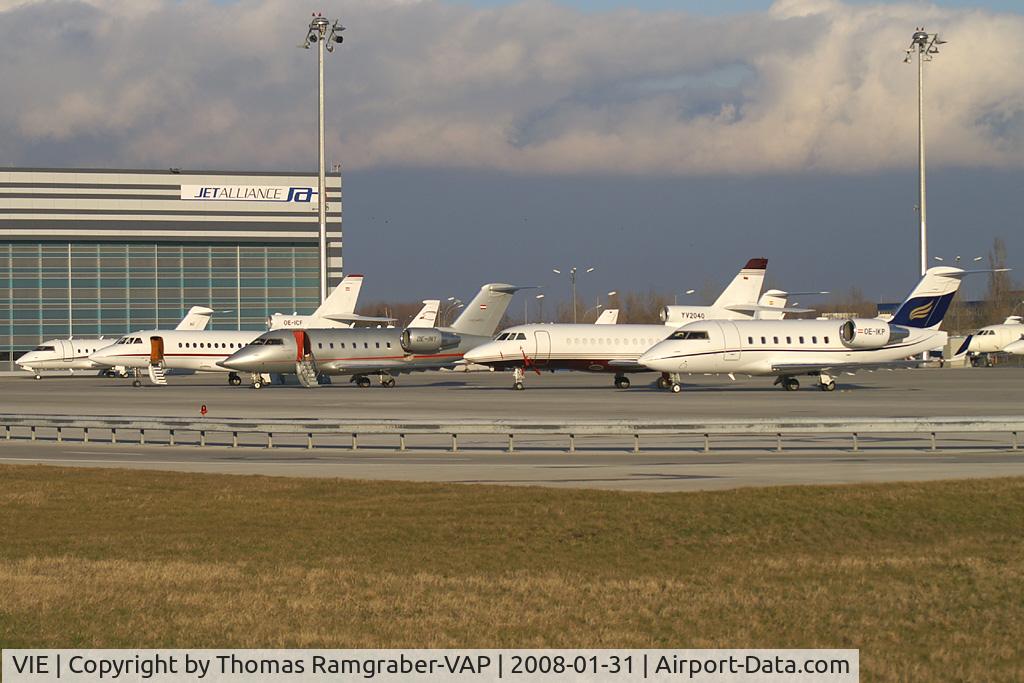 Vienna International Airport, Vienna Austria (VIE) - airport overview VIE-General Aviation