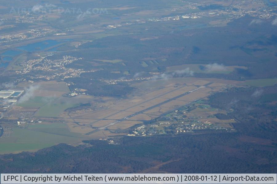 Creil Airport, Creil France (LFPC) - The french air force air base Base Aerienne 110 Creil seen after take-off from nearby CDG airport