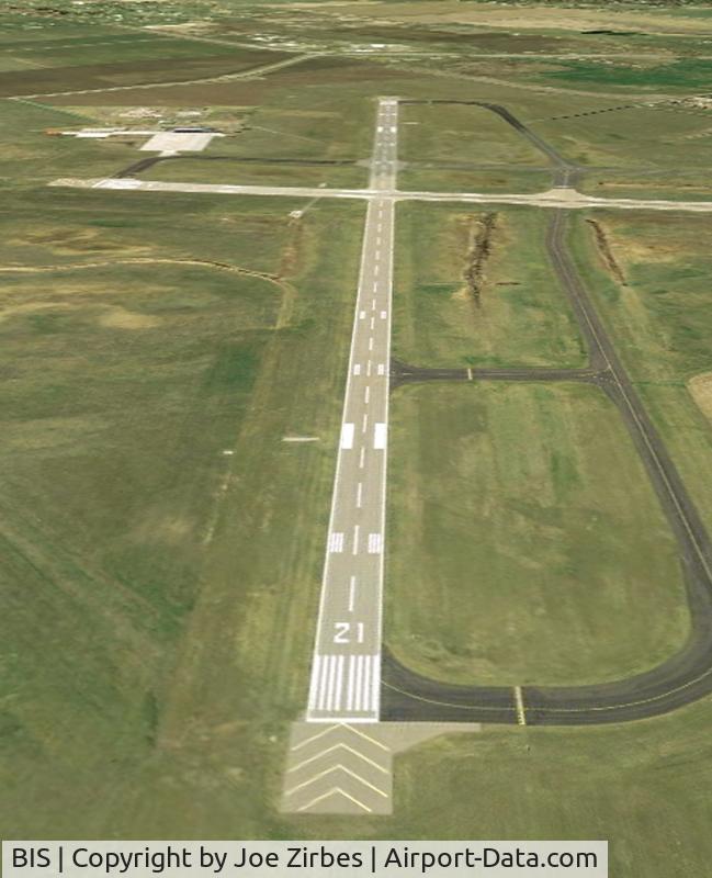 Bismarck Municipal Airport (BIS) - BIS Runway 21
