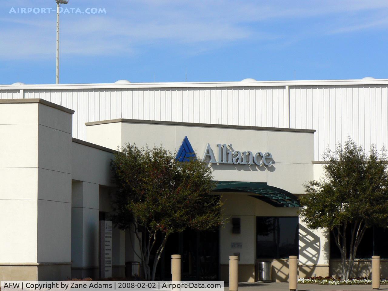 Fort Worth Alliance Airport (AFW) - Alliance FBO entrance