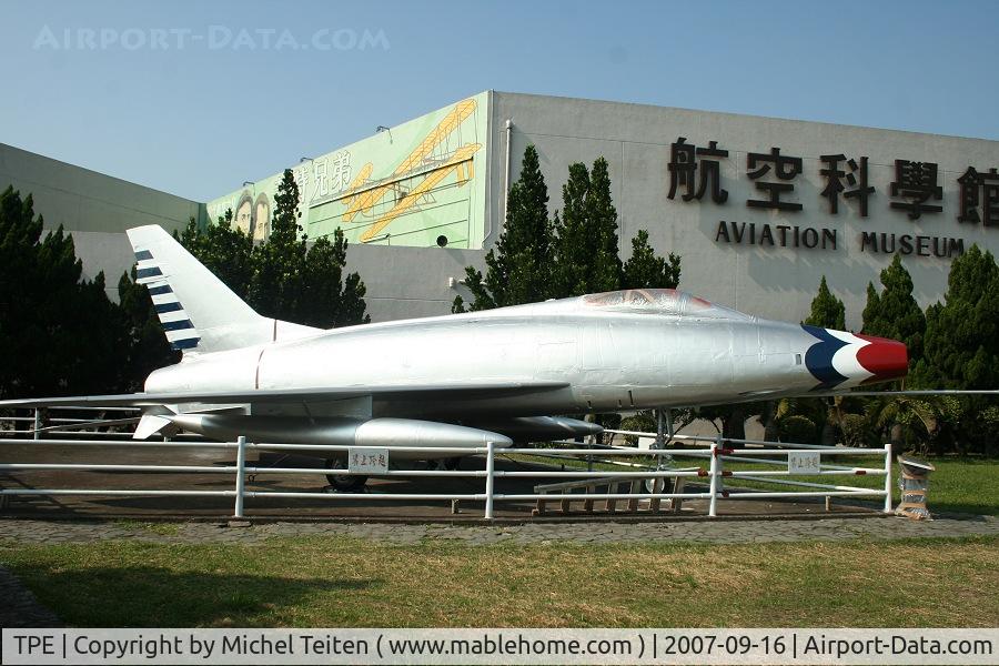Taiwan Taoyuan International Airport (formerly Chiang Kai-Shek International Airport), Taipei Taiwan (TPE) - F-100D from the TPE Air Museum