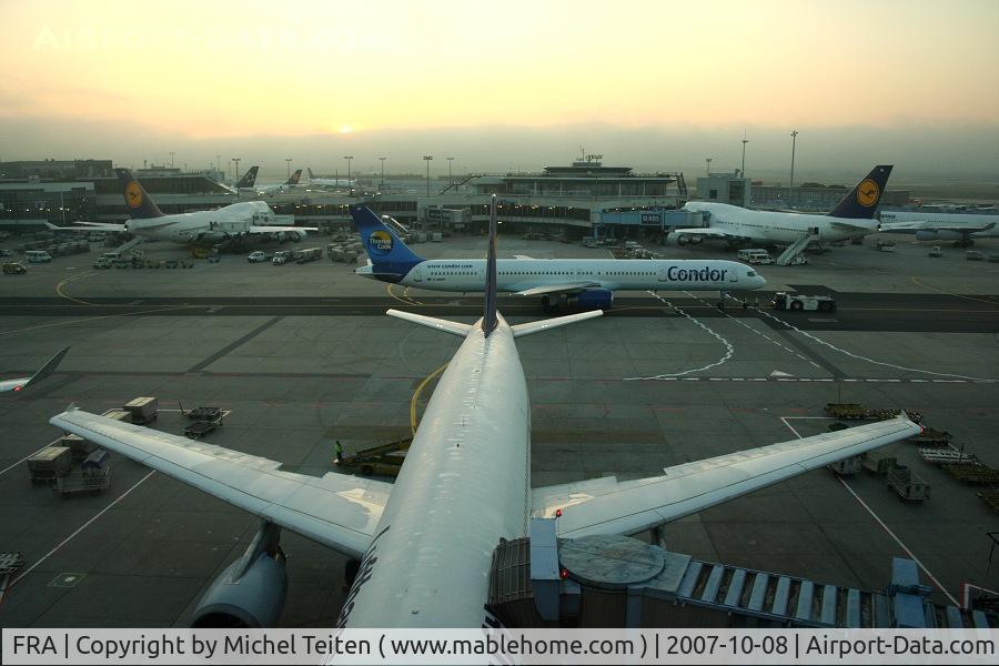 Frankfurt International Airport, Frankfurt am Main Germany (FRA) - Early morning in Frankfurt