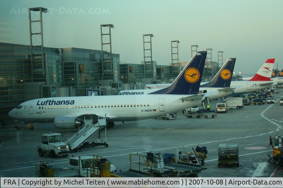 Frankfurt International Airport, Frankfurt am Main Germany (FRA) - Early morning in Frankfurt