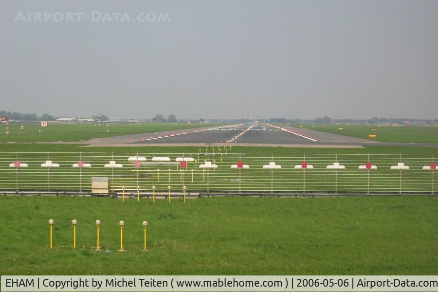 Amsterdam Schiphol Airport, Haarlemmermeer, near Amsterdam Netherlands (EHAM) - One of the 5 runways