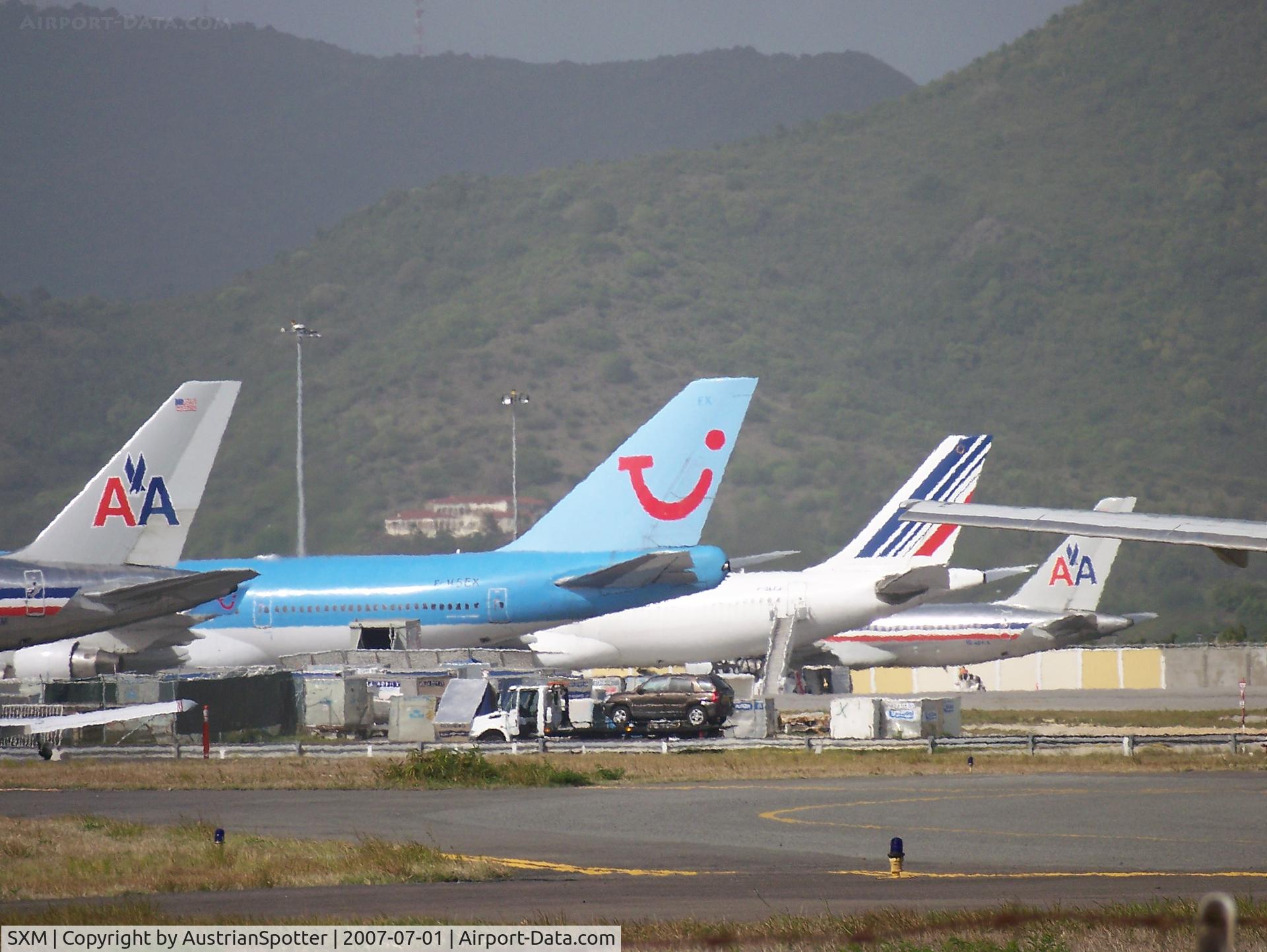 Princess Juliana International Airport, Philipsburg, Sint Maarten Netherlands Antilles (SXM) - SXM/TNCM