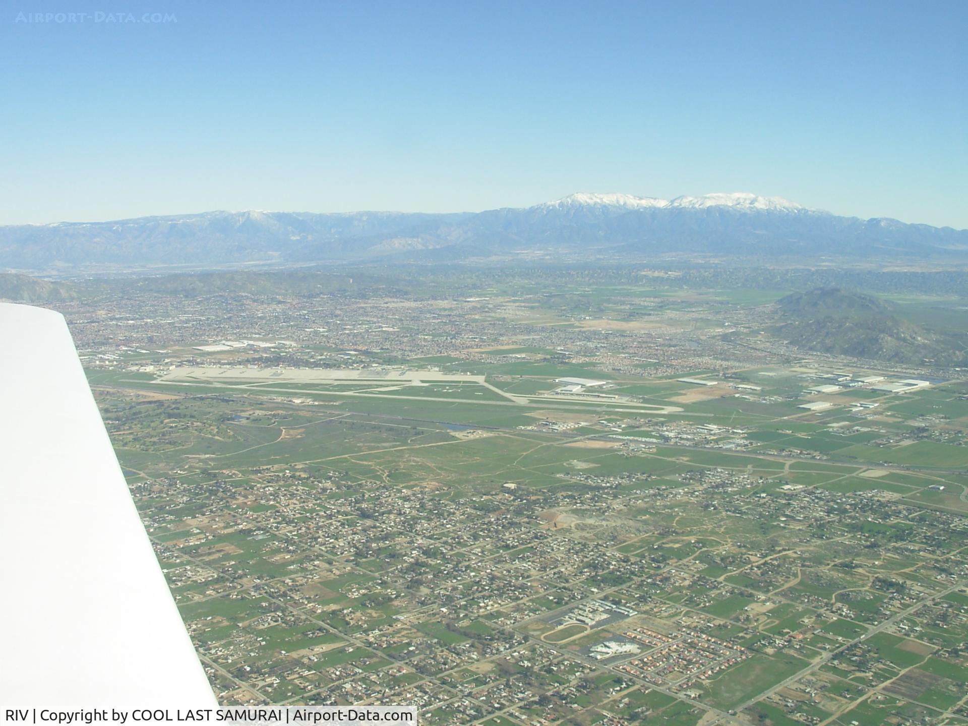 March Arb Airport (RIV) - Aerial view of March Ab