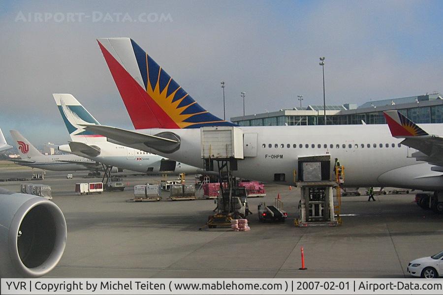 Vancouver International Airport, Vancouver, British Columbia Canada (YVR) - Asian airliners at Vancouver