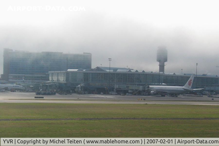 Vancouver International Airport, Vancouver, British Columbia Canada (YVR) - Fog over YVR