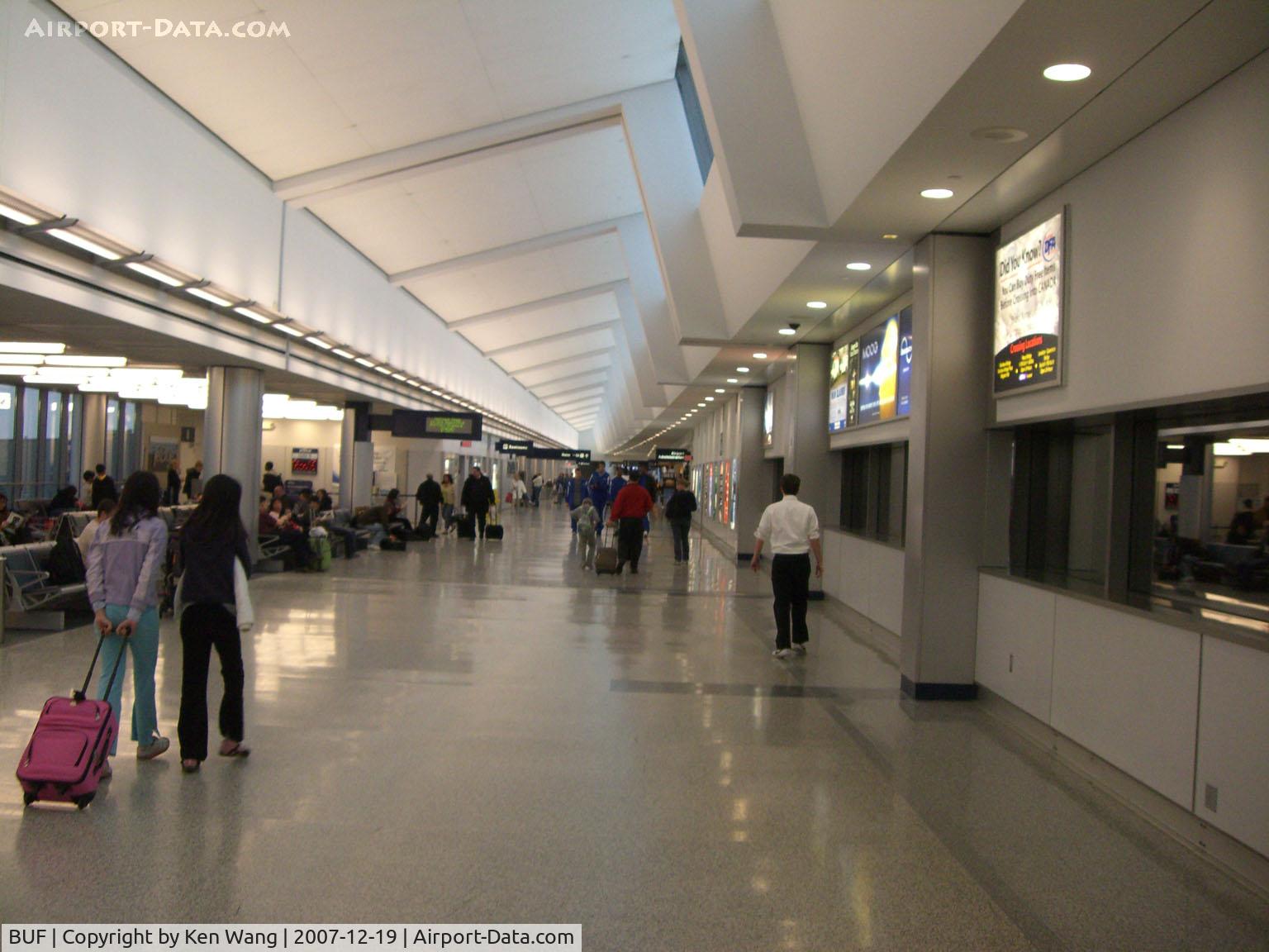 Buffalo Niagara International Airport (BUF) - Boarding area