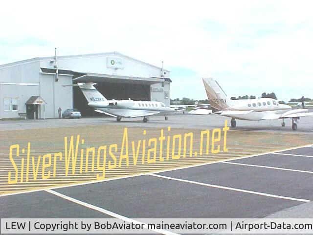 Auburn/lewiston Municipal Airport, Silverwings Aviation FBO East Ramp