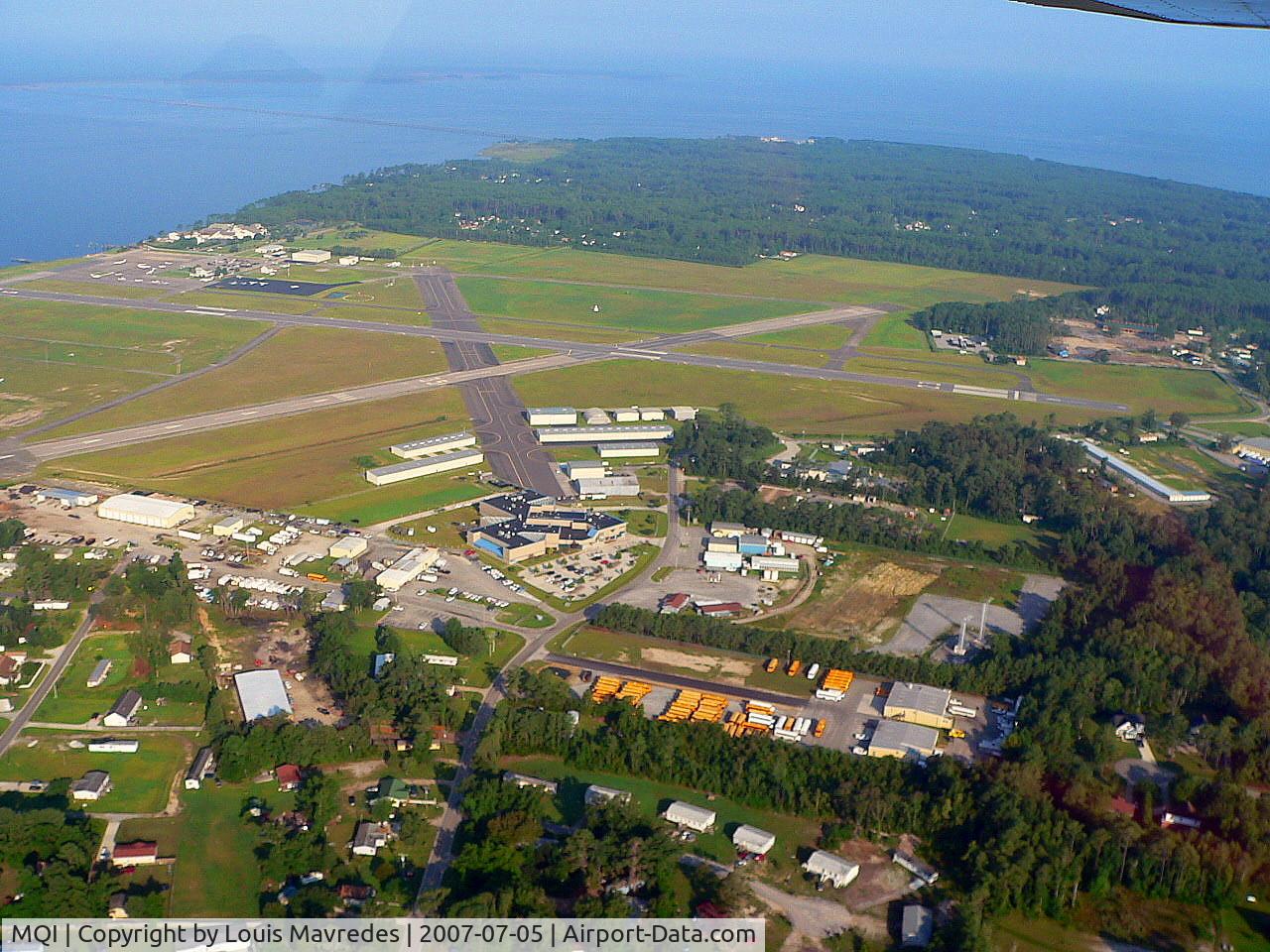 Dare County Regional Airport (MQI) - Aerial of Dare County Municipal Airport
