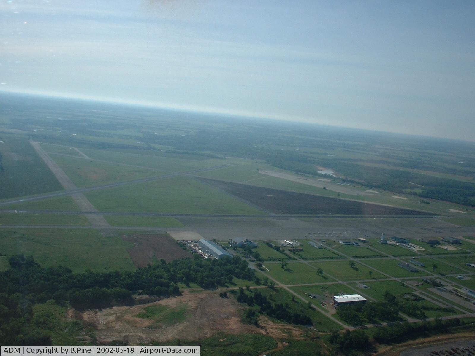Ardmore Municipal Airport (ADM) - Looking East