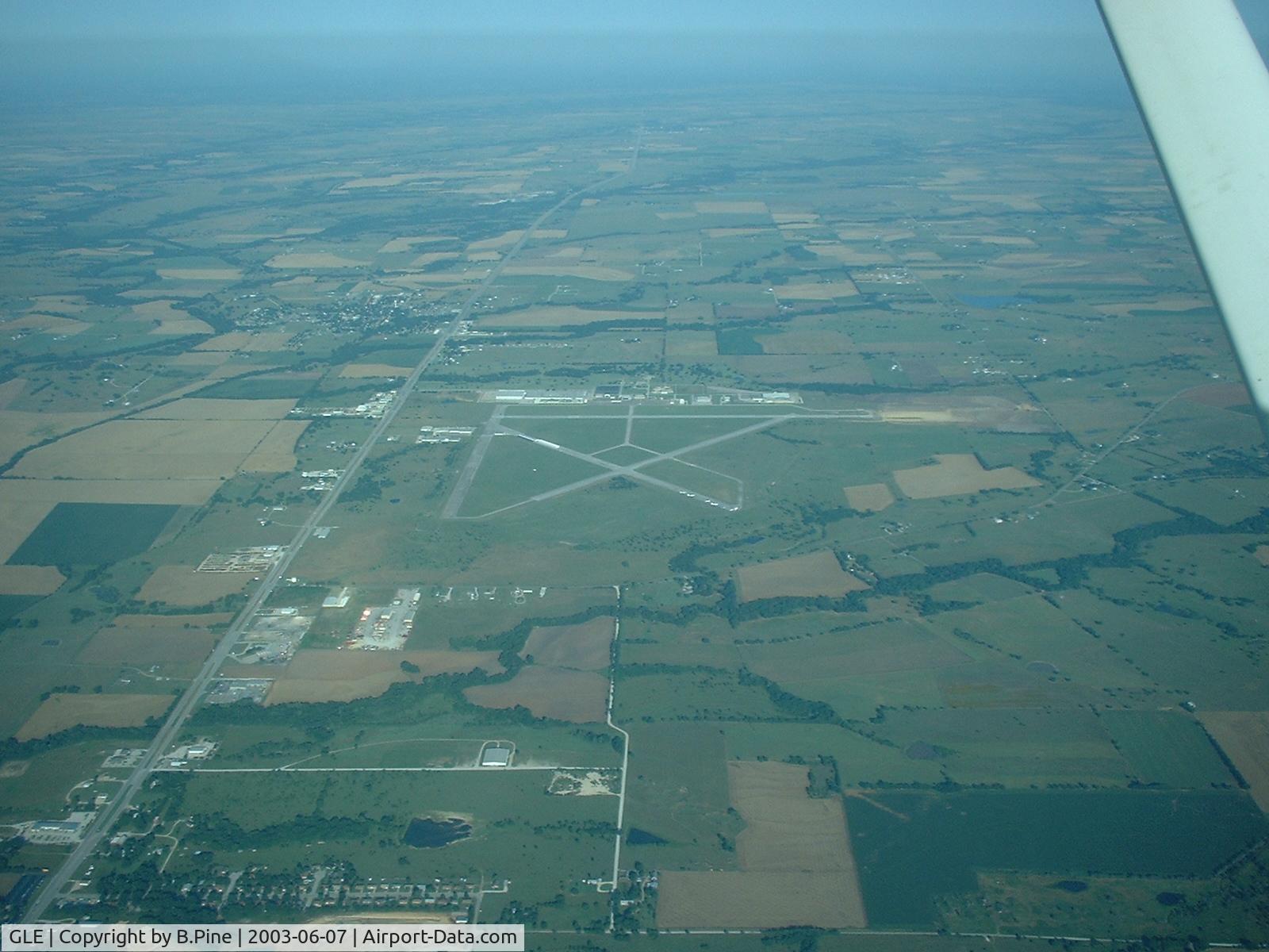 Gainesville Municipal Airport (GLE) - From the Air