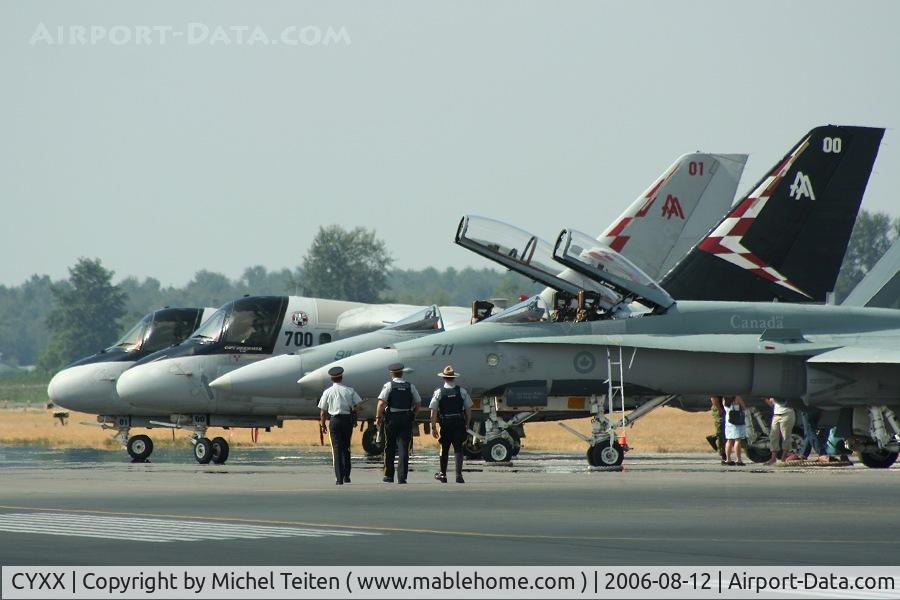 Abbotsford International Airport, Abbotsford, British Columbia Canada (CYXX) - Jet flightine during the airshow