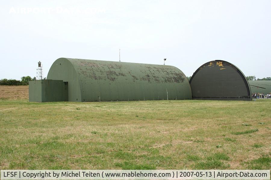 Metz Frescaty Airport, Metz France (LFSF) - Hardened Aircraft Shelter