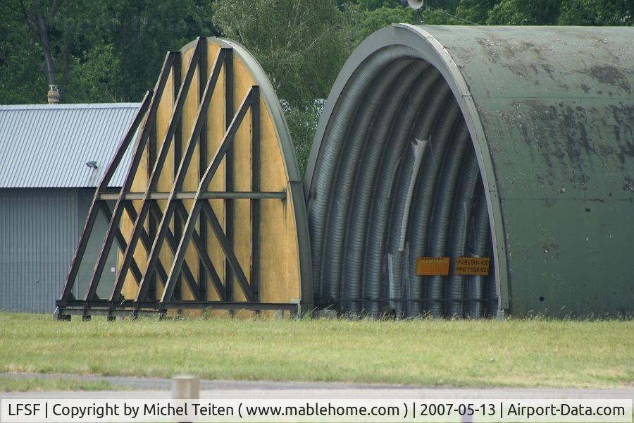 Metz Frescaty Airport, Metz France (LFSF) - Hardened Aircraft Shelter