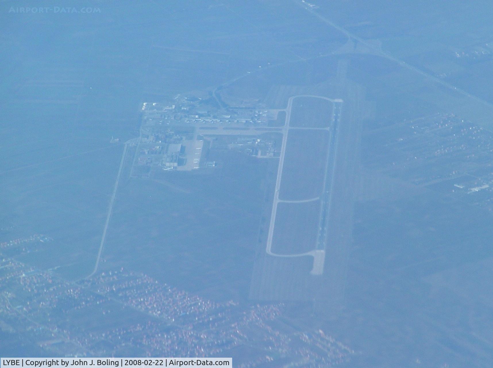 Belgrade Nikola Tesla International Airport, Belgrade Serbia (LYBE) - Belgrade, Serbia-Montenegro (BEG) from FL320