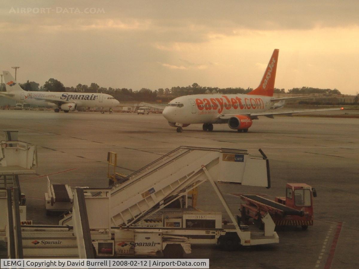 Málaga Airport, Málaga Spain (LEMG) - Malaga Airport View from Terminal