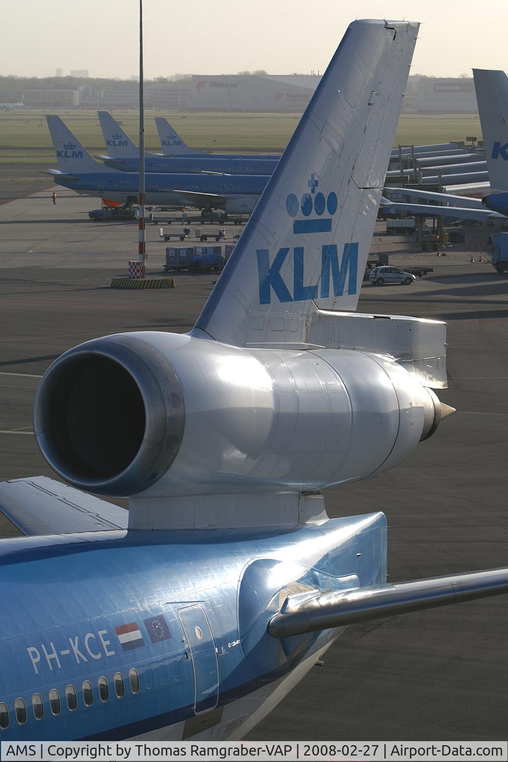 Amsterdam Schiphol Airport, Haarlemmermeer, near Amsterdam Netherlands (AMS) - airport overview AMS