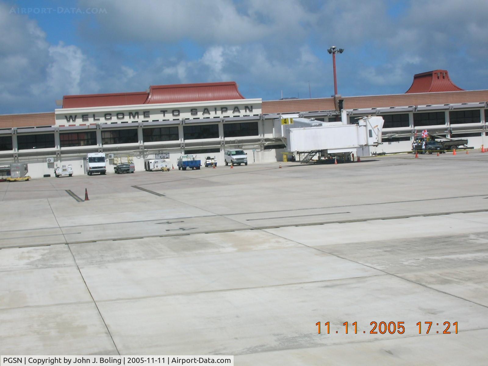 Saipan International Airport (Francisco C. Ada), Saipan Island Northern Mariana Islands (PGSN) - Main Terminal at Saipan