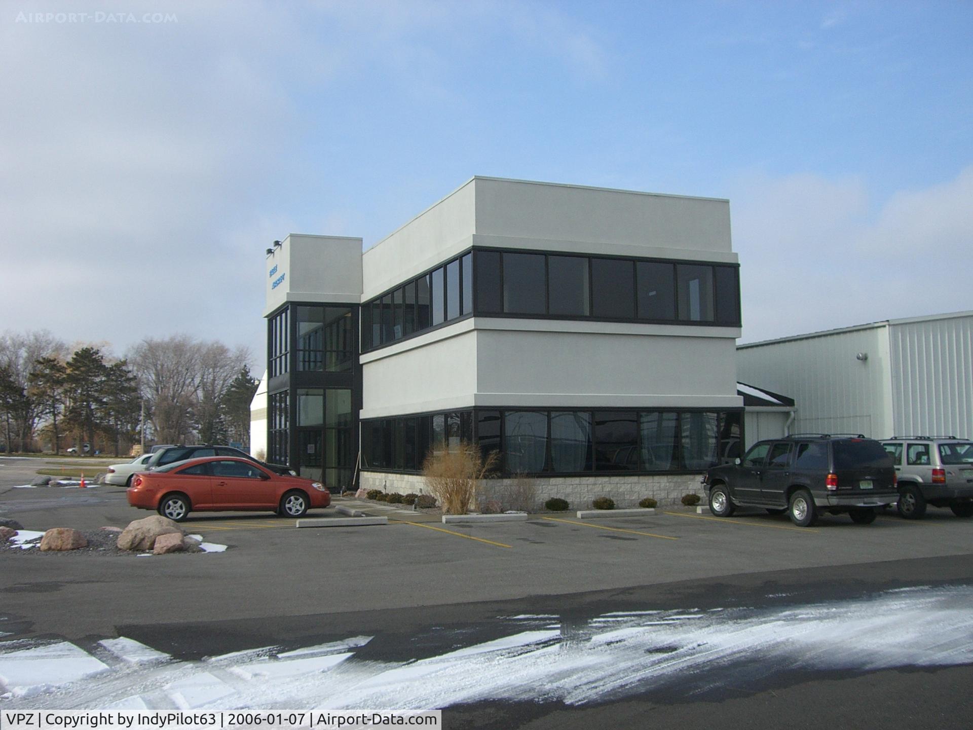 Porter County Regional Airport (VPZ) - FBO...a really nice airport.