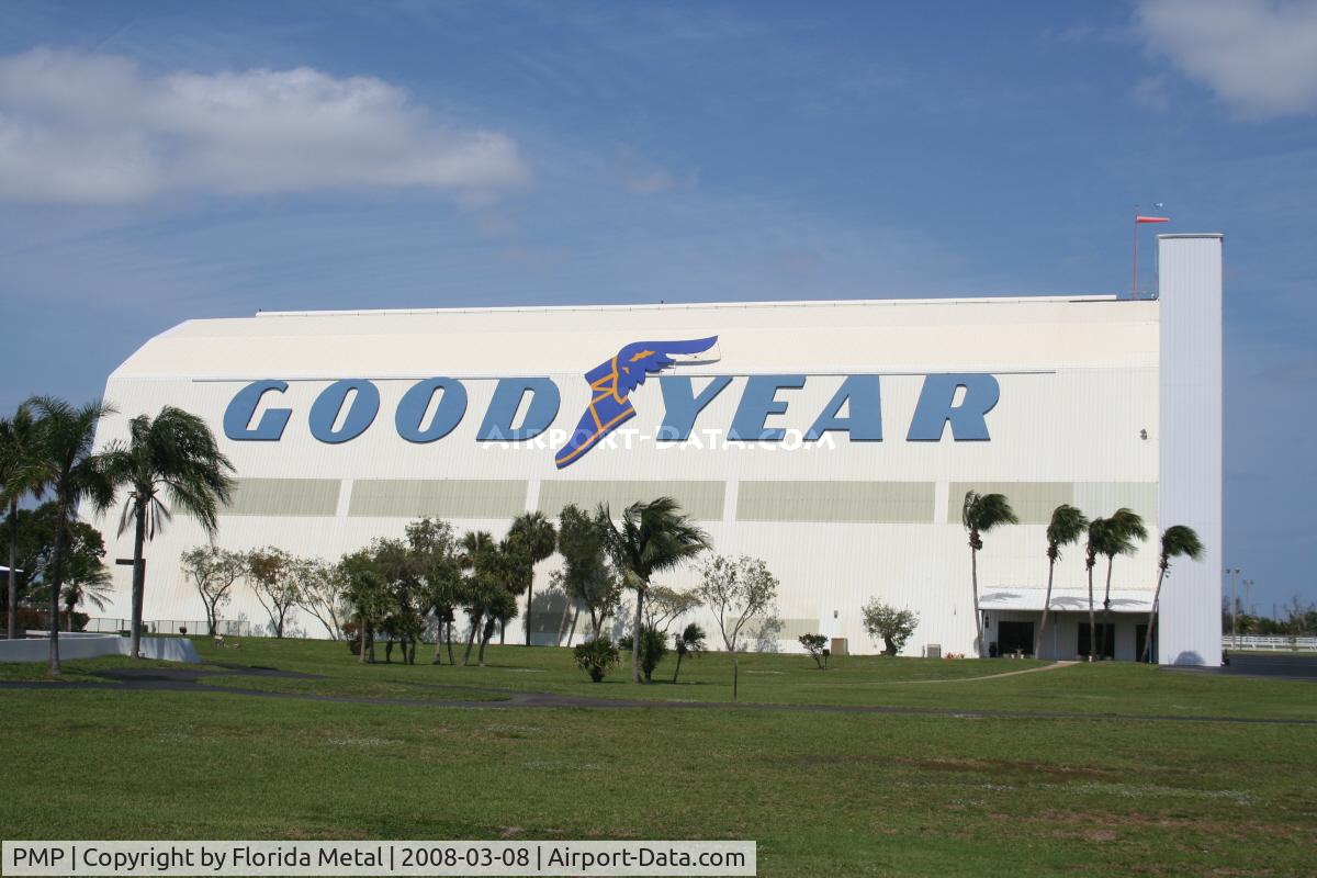 Pompano Beach Airpark Airport (PMP) - Goodyear Blimp hangar at Pompano Beach