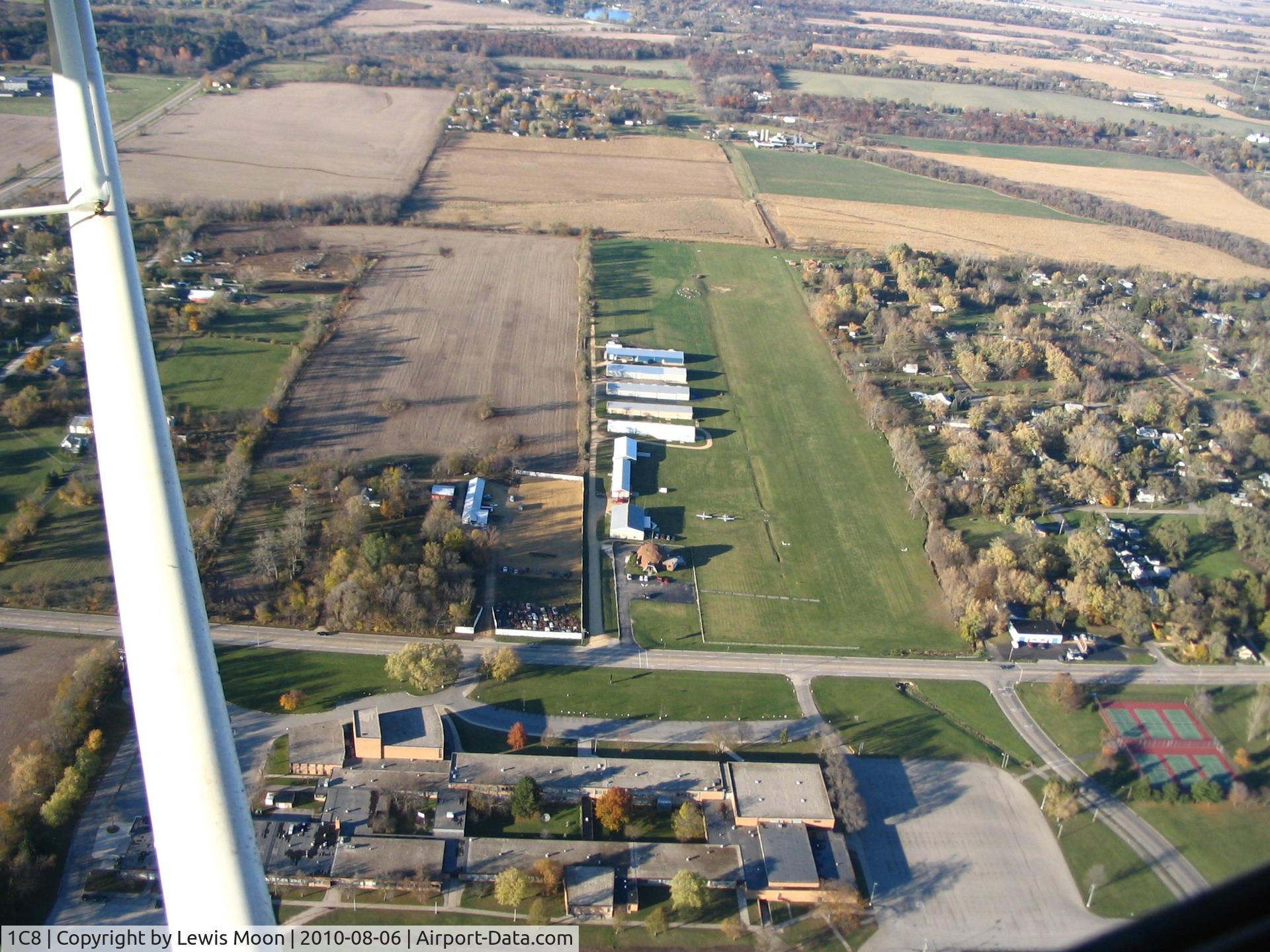 Cottonwood Airport (1C8) - Final approach to runway 36 at Cottonwood Airport