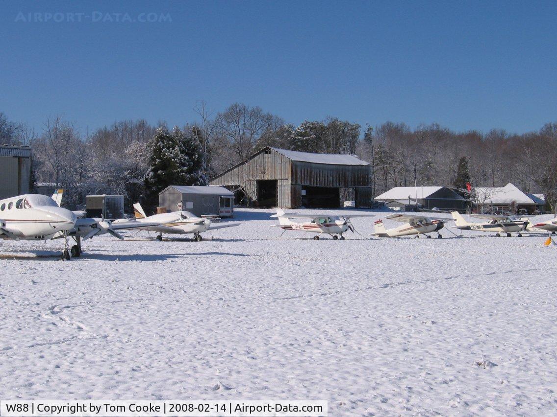 Air Harbor Airport (W88) - beautiful winter morning