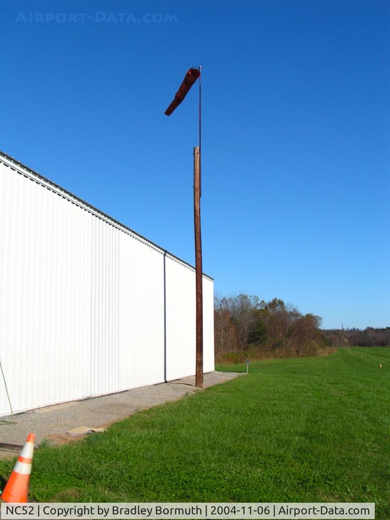 Silver Creek Airport (NC52) - A very colorful day led to this picture of the windsock.